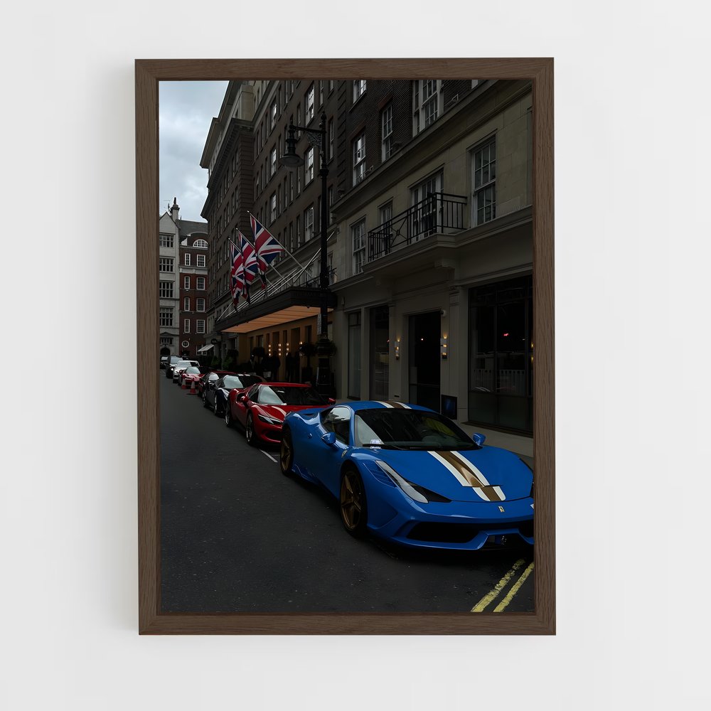 Poster Avenue des Rêves – affiche Ferrari (vue 5)
